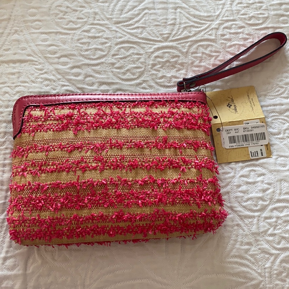 Patricia Nash Pink Clutch